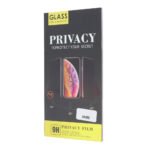 Privacy Anti-Glare Full Screen Tempered Glass Screen Protector for iPhone 15 Pro Max Black - Image 2