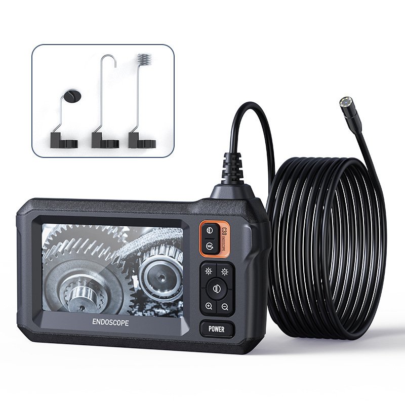 64720250417134501.jpg C30-M 5M 4.3 Inch IPS Screen 1080P HD Industrial Endoscope Camera with 8mm IP67 Waterproof 8 LEDs - Image 1