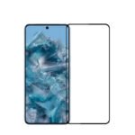 Silk Screen Full Screen Tempered Glass Screen Protector for Google Pixel 9 Black