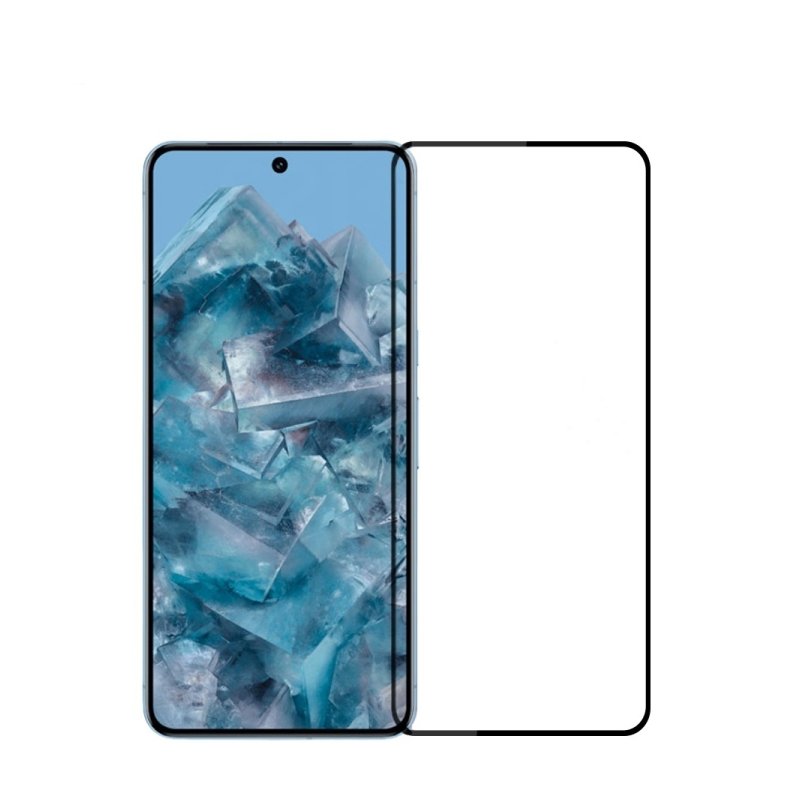 65220240821101407.jpg Silk Screen Full Screen Tempered Glass Screen Protector for Google Pixel 9 Black - Image 1
