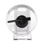 PD13 12.3cm 3D Hologram Fan Projector with Audio Playback & Transparent Cover Desktop Model - Image 2
