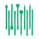 RELIFE RL-049C 10 IN 1 High Hardness Bilateral For Mobile Cellphone Multifunctional Disassembly Tool Set Green