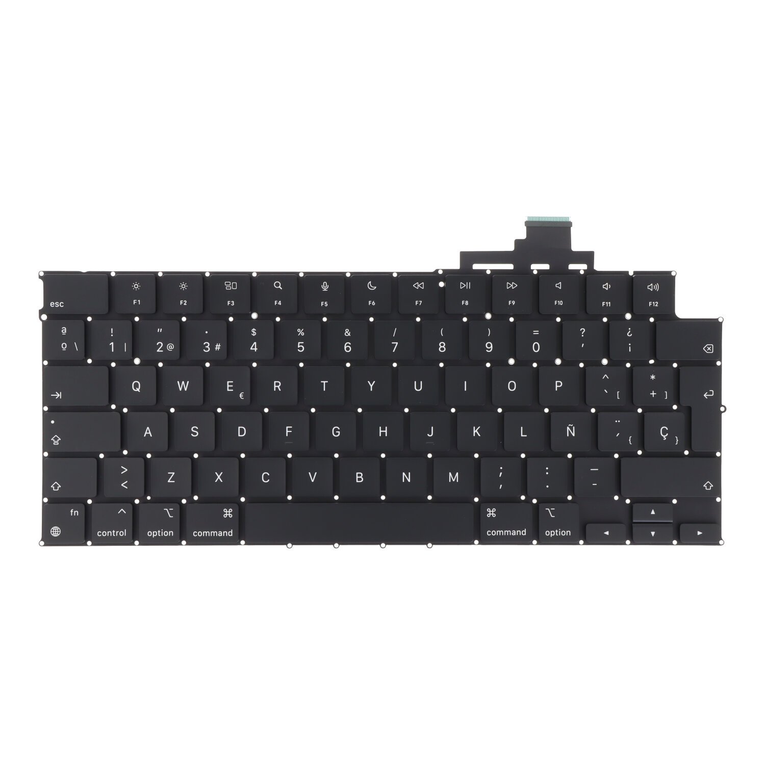 68520250715164737.jpg Keyboard with Backlight for Macbook Air 13.3" M2 A2681 Spanish Version Ori - Image 1
