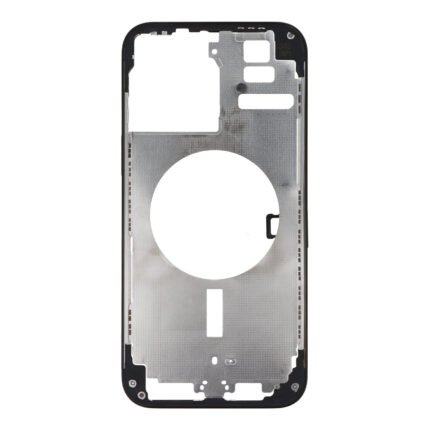 Middle Frame with Side Key+Side Rails+Card Tray+Speaker Anti-Dust Mesh for iPhone 14 Pro Max A2893/A2896/A2895/A2894 European Version Gold OEM