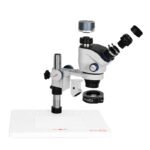 Kaisi TX-350E Ver1.3 7X-50X Zoom Trinocular Stereo Microscope with Big Base & 4K Camera - Image 2