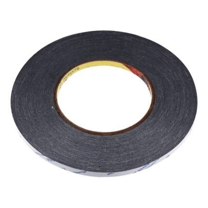 3M Universal Black Dual Adhesive Tape 8mm*0.15mm Lenth:50m Black