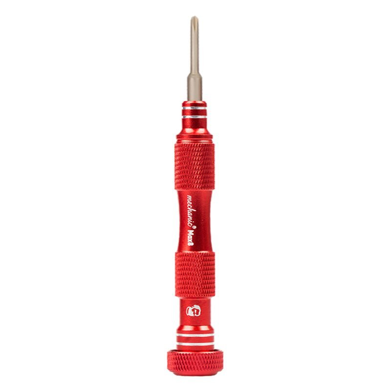 71020221012135428.jpg Mechanic Max 8 2.5mm Convex Cross High Precision 3D Aluminum Alloy Built-in Magnet Screwdriver - Image 1