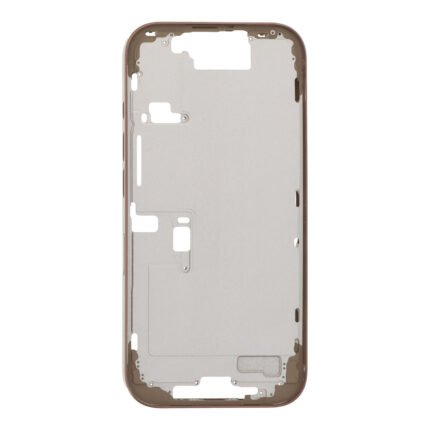 Middle Frame with Power&Volume Button+Side Rails+Card Tray+Speaker Anti-Dust Mesh for iPhone 16 Pro European Version Desert Titanium OEM