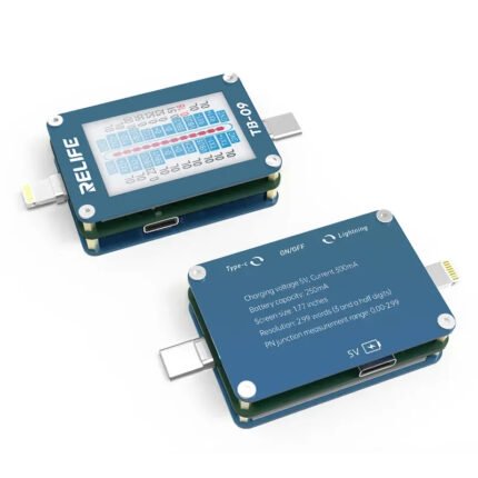 RELIFE TB-09 Type-C/Lightning Interface Intelligent Automatic Detection Charging Port Tester
