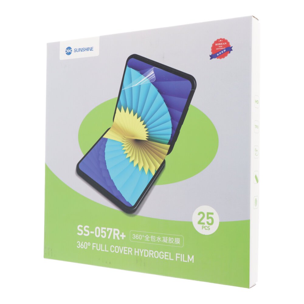 73120230830111727.jpg 25Pcs SUNSHINE SS-057R+ 360?All-inclusive Hydrogel Film for Curved Screen Phone - Image 1