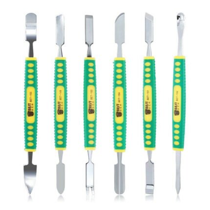 BEST 6 in 1 Metal Pry Spudger Disassemble Opening Tools Set