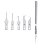 i2C Q5 Blade Knife Handle Kit for CPU IC Pry Scraper Glue Removal