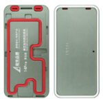 XHZC Aluminum alloy LCD Screen Frame Vacuum Heating Glue Removal Mold with Holder for iPhone 14 Pro