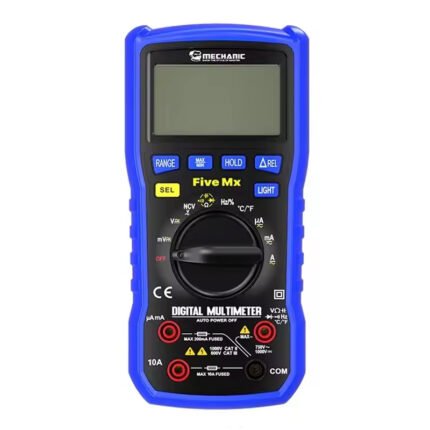 Mechanic Five Mx Four-Bit Semi Intelligent Digital Multimeter