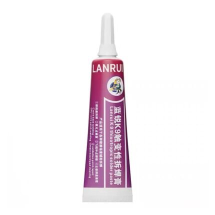 Lanrui K9 15ml Thixotropic Desoldering Sulfurization Paste for Fingerprint Flight Line/Battery Holder/Tail Plug Welding Repair