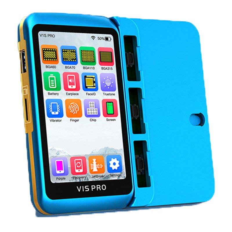85120221228103926.jpg JC V1S Pro Hard Disk Write And Read Code Purple Screen True Tone Face ID Programmer for iPhone X-14 Pro Max - Image 1