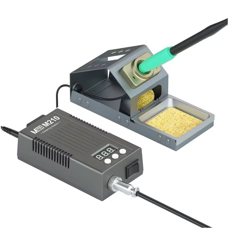 86320250516131642.jpg MaAnt M210 75W Portable Temperature Adjustable Intelligent Welding Station 220V EU Plug - Image 1