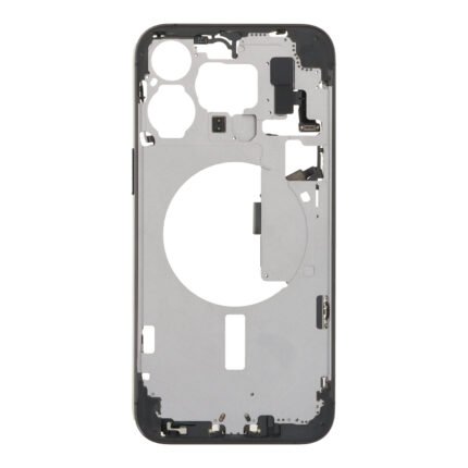 Middle Frame Assembly for iPhone 15 Pro Max A3106 European Version Black Titanium HQ
