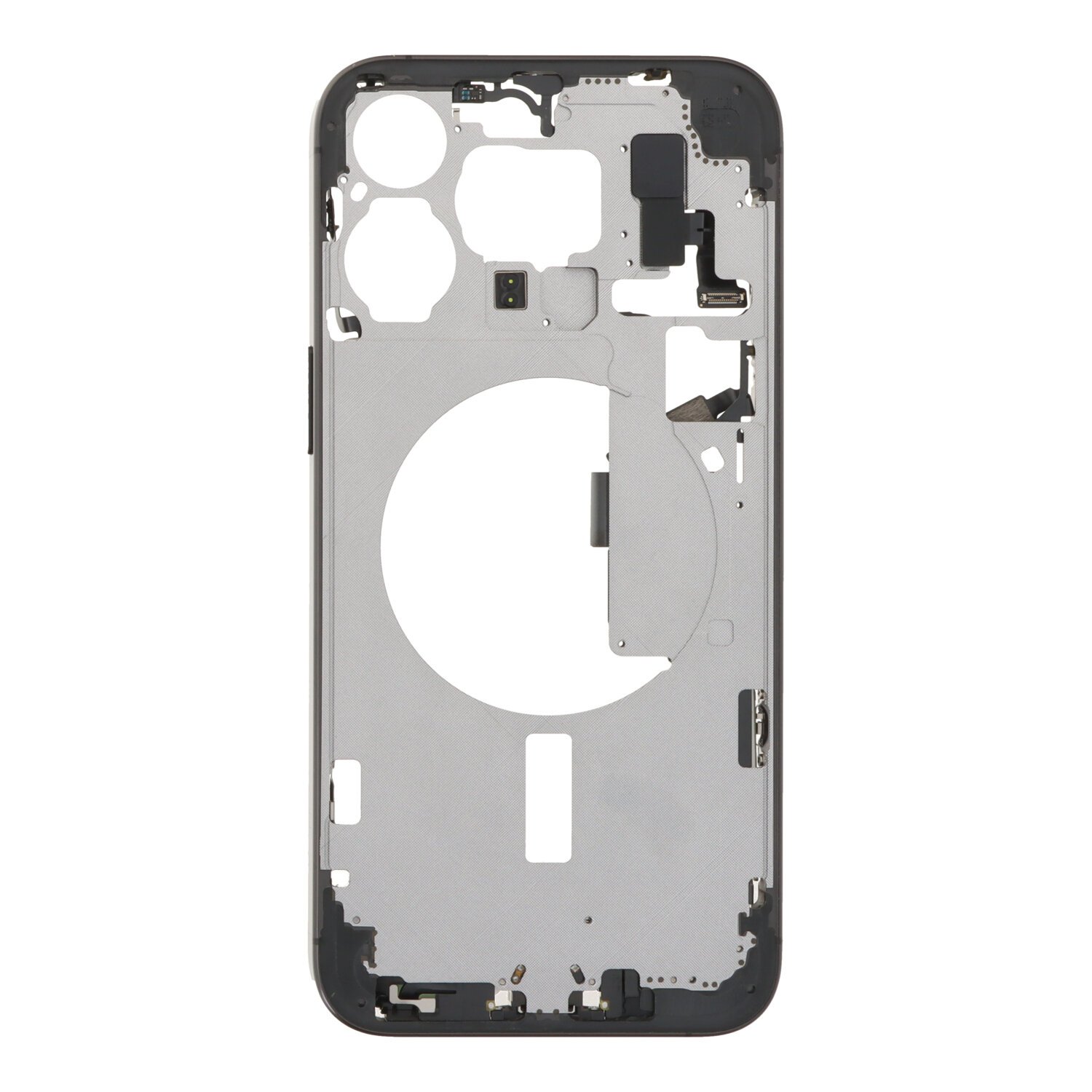 86720241119100039.jpg Middle Frame Assembly for iPhone 15 Pro Max A3106 European Version Black Titanium HQ - Image 1