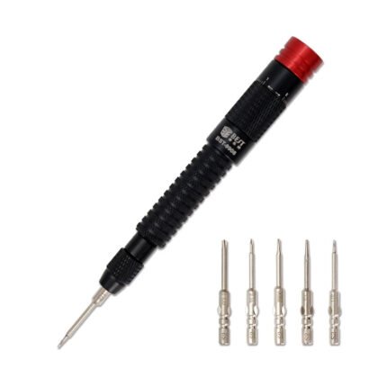 Best BST-9908 6 in 1 Adjustable Torque Screwdriver Set with 5Pcs S2 Screwdriver Bits
