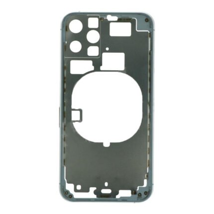 Middle Frame with Side Buttons + SIM Card Tray for iPhone 11 Pro White HQ