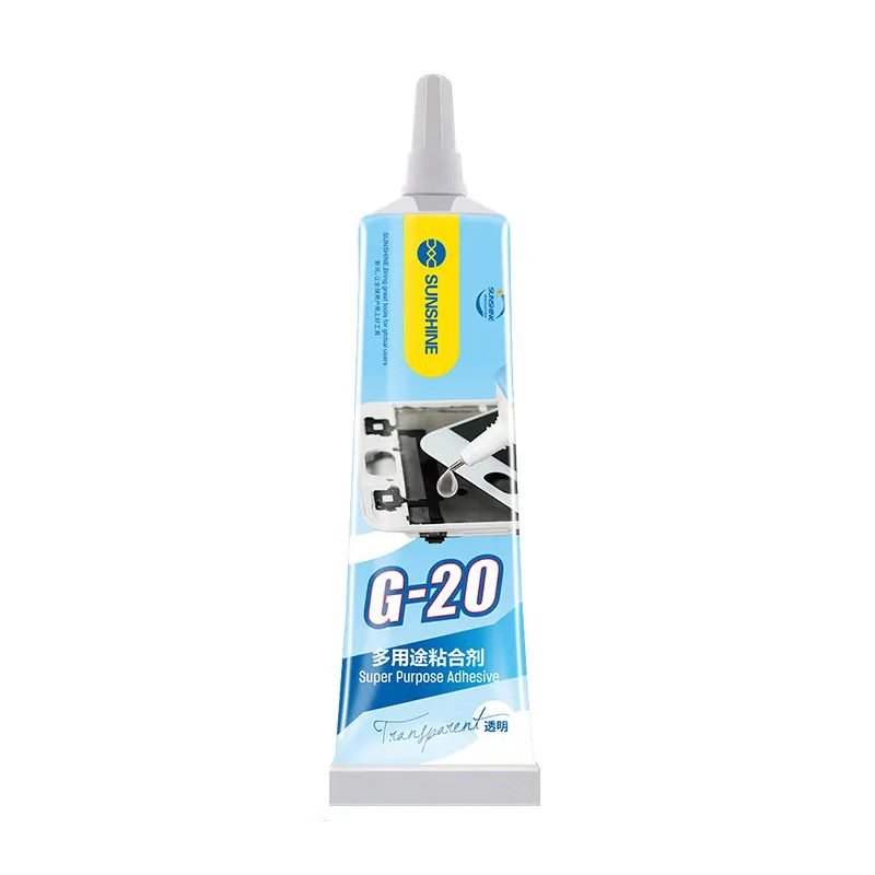 90020240902165733.jpg SUNSHINE 50ml G-20 Multipurpose Super Strong Glue Adhesive for LCD Glass Frames Transparent - Image 1