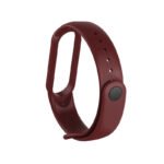 Silicone Strap Band for Xiaomi Mi Smart Band 5/6/7 Burgundy - Image 2