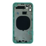 Middle Frame + Battery Door + Back Camera Lens and Bezel + Side Buttons + SIM Card Tray with Speaker Anti-Dust Mesh+Mic Anti-Dust Mesh+Eject Pin for iPhone 11 USA Version Green HQ - Image 2