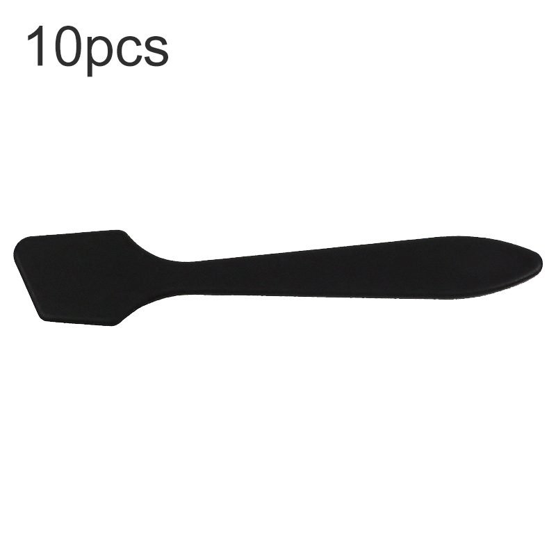 93920240704101718.jpg 10PCS Plastic Multifunction Spatula Black - Image 1