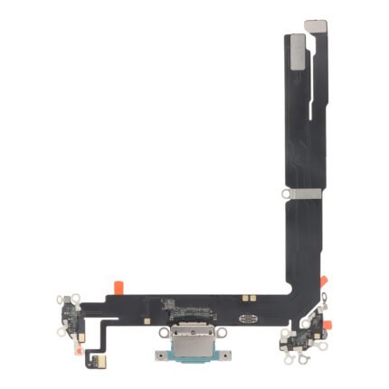 Charging Port Flex Cable with Charging Port Module for iPhone 16 Plus Teal Ori R