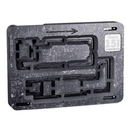 QianLi ToolPlus Middle Frame Reballing Platform with Steel Mesh for iPhone 15/15 Plus/15 Pro/15 Pro Max