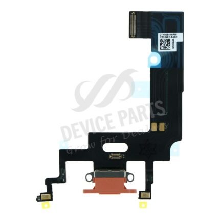 Charging Port Flex Cable for iPhone XR Coral Color Ori