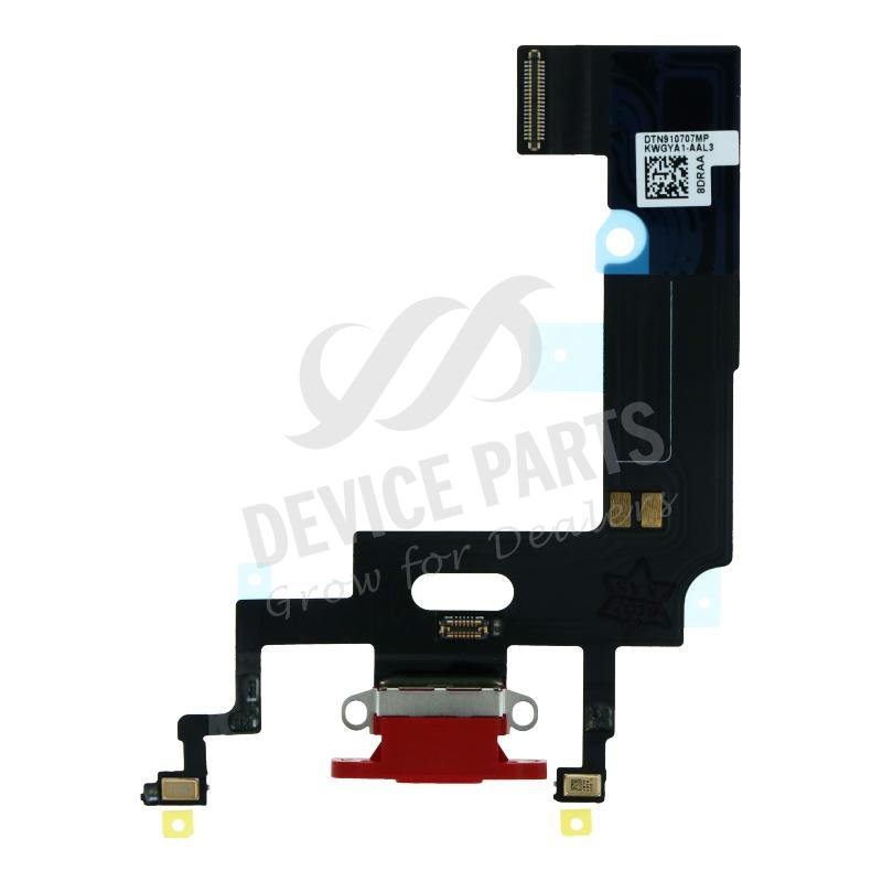 as008265_2104275174_1.jpg Charging Port Flex Cable for iPhone XR Red Ori - Image 1