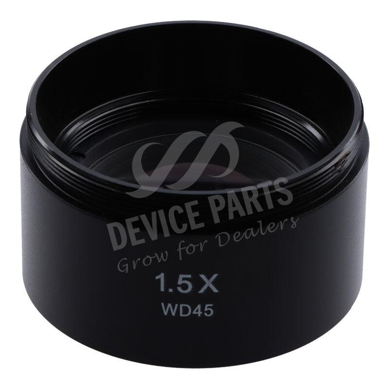 as040522_2104274455_1.jpg 1.5X Stereo Microscope Auxiliary Objective Lens Barlow Lens - Image 1