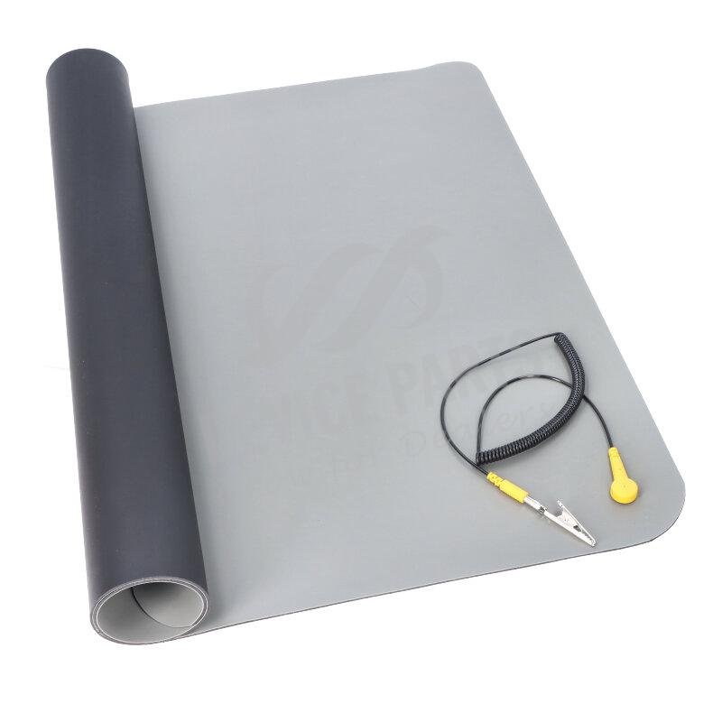 as049401a_2104277972_1.jpg Anti-Static Mat With The Feature Of No Odor And Environmental Protection Gray 2mm 50*70cm - Image 1