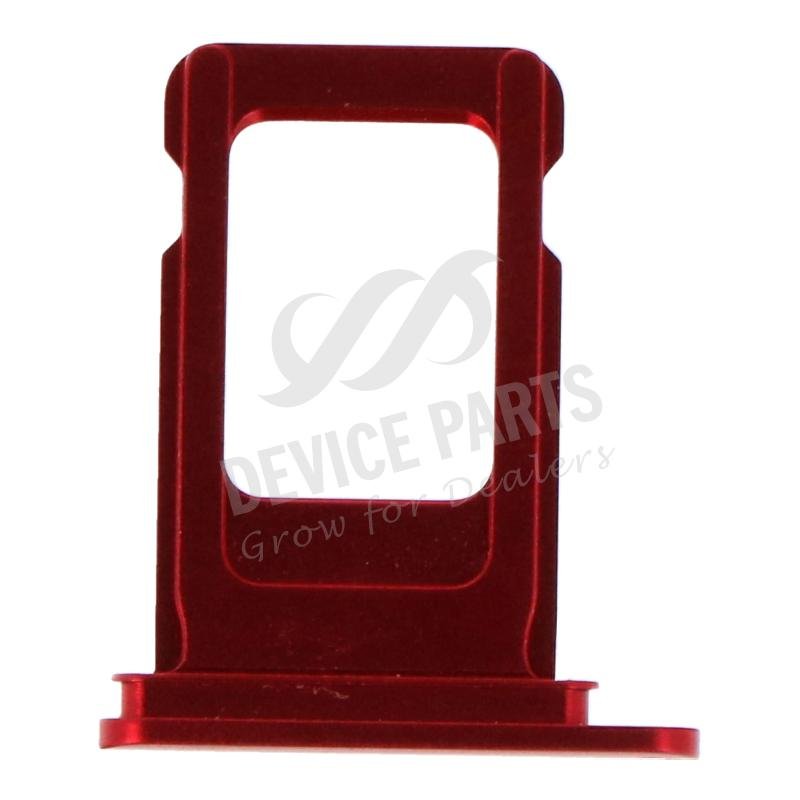 as055587_2104281162_1.jpg SIM Card Tray with Waterproof Rubber Ring for iPhone 11 Single Card Version Red Ori - Image 1