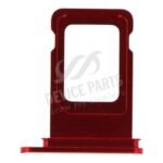 SIM Card Tray with Waterproof Rubber Ring for iPhone 11 Single Card Version Red Ori - Image 2