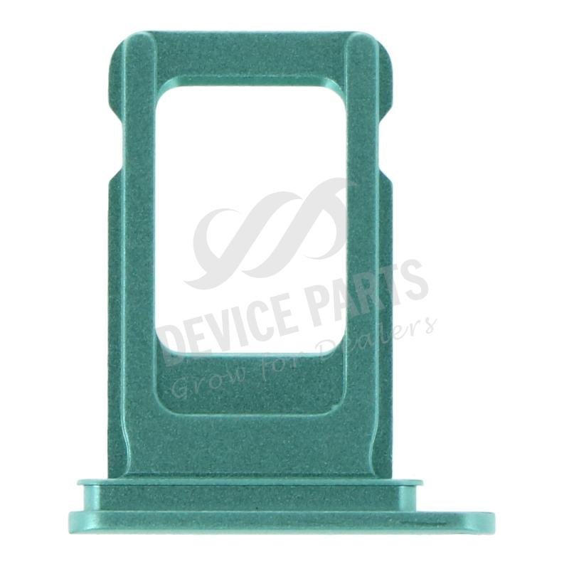 as055590_2104274171_1.jpg SIM Card Tray With Waterproof Rubber Ring for iPhone 11 Single Card Version Green Ori - Image 1