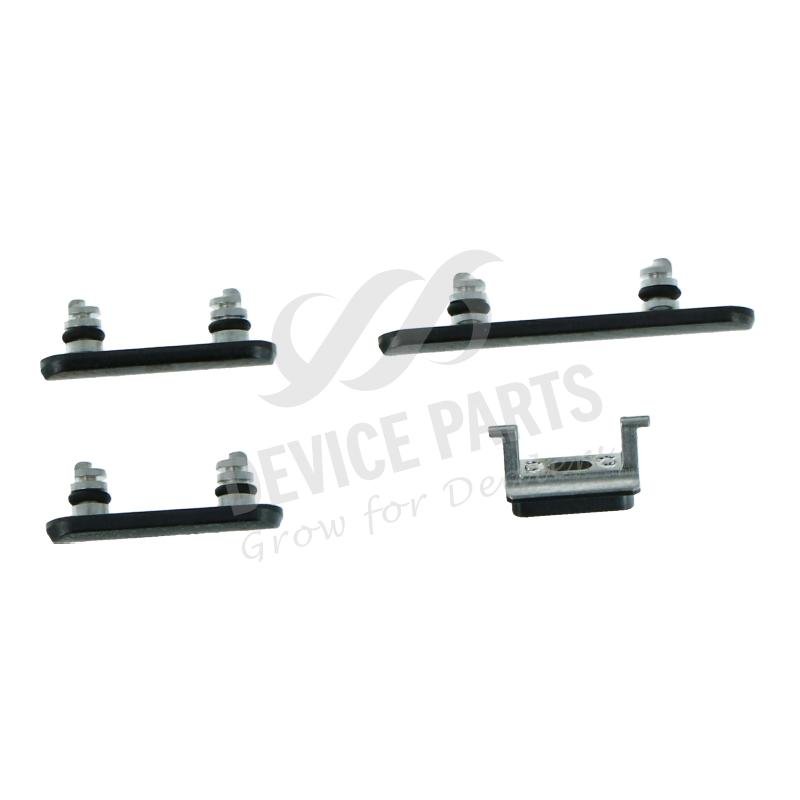 as055601_2104283225_1.jpg Power Volume Mute Buttons Keys Side Buttons for iPhone 11 Pro/11 Pro Max Gray Ori - Image 1