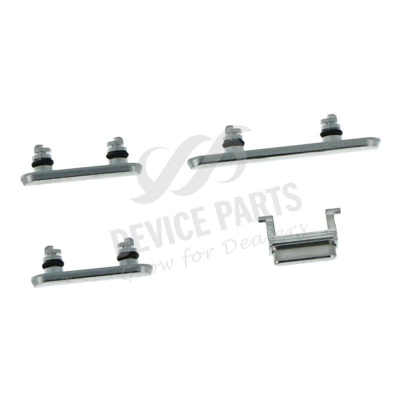 as055602_2104276588_1.jpg Power Volume Mute Buttons Keys Side Buttons for iPhone 11 Pro/11 Pro Max White Ori - Image 1