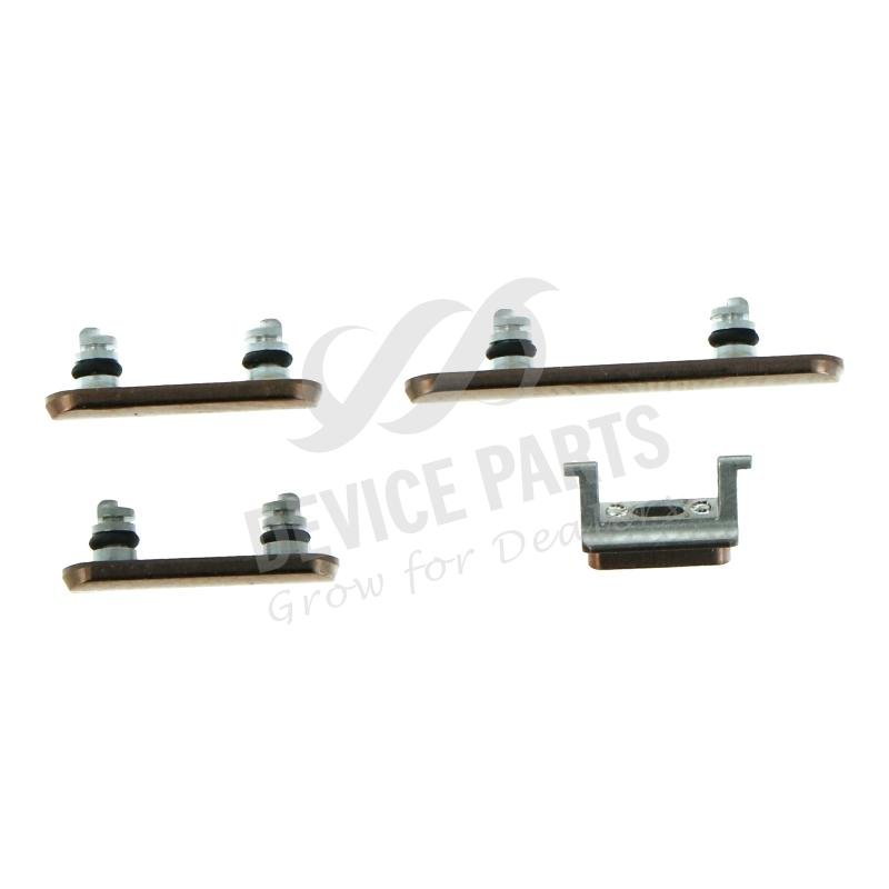 as055603_2104277634_1.jpg Power Volume Mute Buttons Keys Side Buttons for iPhone 11 Pro/11 Pro Max Gold Ori - Image 1