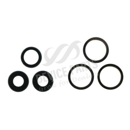 Back Camera Lens and Bezel for iPhone 11 Pro Max/11 Pro Gold Ori 3pcs in one set