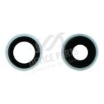 Back Camera Lens and Bezel for iPhone 11 White Ori 2pcs in one set