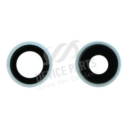 Back Camera Lens and Bezel for iPhone 11 White Ori 2pcs in one set