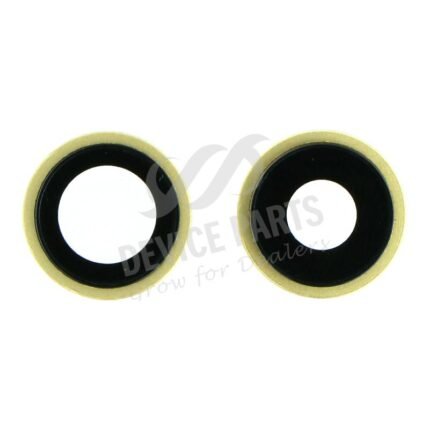Back Camera Lens and Bezel for iPhone 11 Gold Ori 2pcs in one set