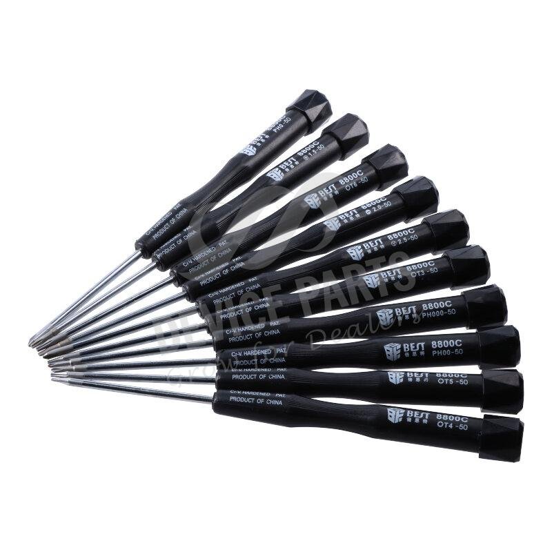 as056314_2104274630_1.jpg BEST 8800C PH Precision Flat Head Phillips Screwdriver for Macbook Pro Laptop for Samsung Xiaomi Cellphone Repair Tool - Image 1