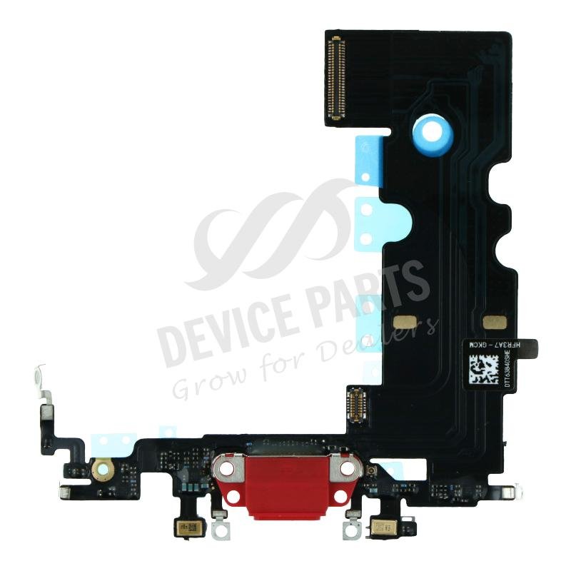 as059127_2104278595_1.jpg Charging Port Flex Cable for iPhone SE 2020 Red OEM - Image 1