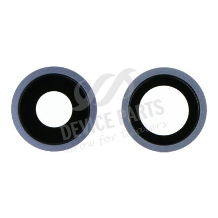 Back Camera Lens and Bezel for iPhone 11 Purple Ori 2pcs in one set
