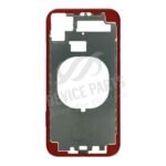 Middle Frame with Side Buttons + SIM Card Tray for iPhone 11 Red OEM - Image 2