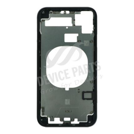 Middle Frame with Side Buttons + SIM Card Tray for iPhone 11 Black OEM
